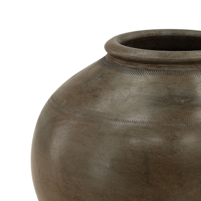 Umber - Vase - Antique Gray