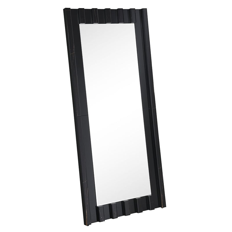 Dara - Floor Mirror - Black - R&R Furniture Gallery (Fountain Valley, CA)
