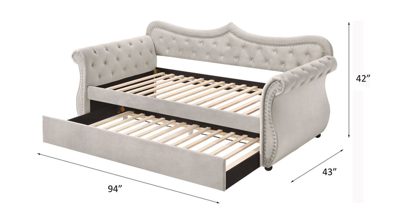 Adkins - Daybed & Trundle - R&R Furniture Gallery (Fountain Valley, CA)