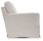 Nenana Next-Gen Nuvella - Swivel Glider Accent Chair - R&R Furniture Gallery (Fountain Valley, CA)