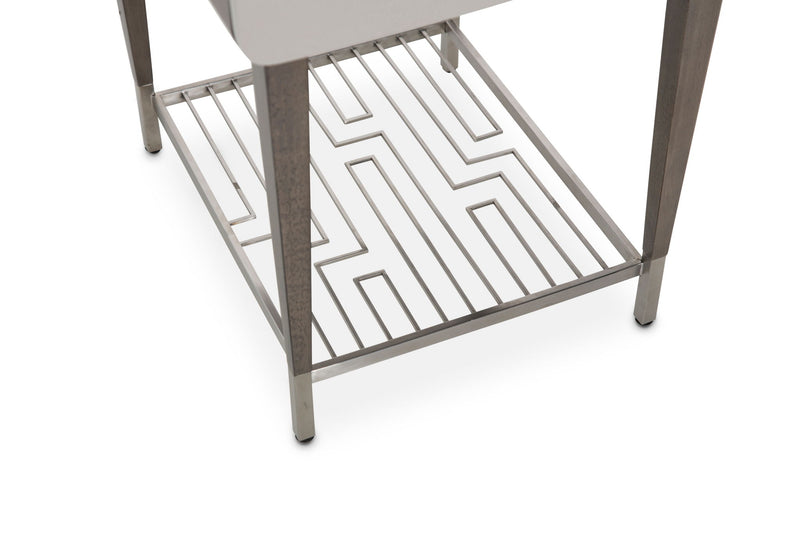 Roxbury Park - End Table - Slate - R&R Furniture Gallery (Fountain Valley, CA)