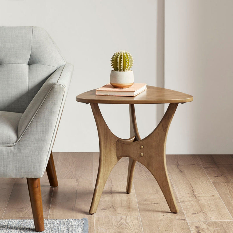 Triangle Table With Unique Design - R&R Furniture Gallery (Fountain Valley, CA)
