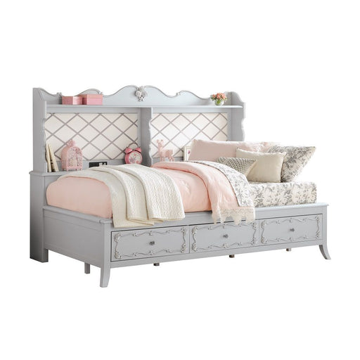 Edalene - Twin Daybed With USB & Storage - Gray - R&R Furniture Gallery (Fountain Valley, CA)
