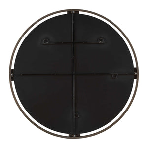 Cornelia - Black Round Mirror