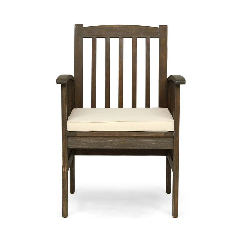 Casa - Acacia Dining Chair Set With Cushions, - R&R Furniture Gallery (Fountain Valley, CA)