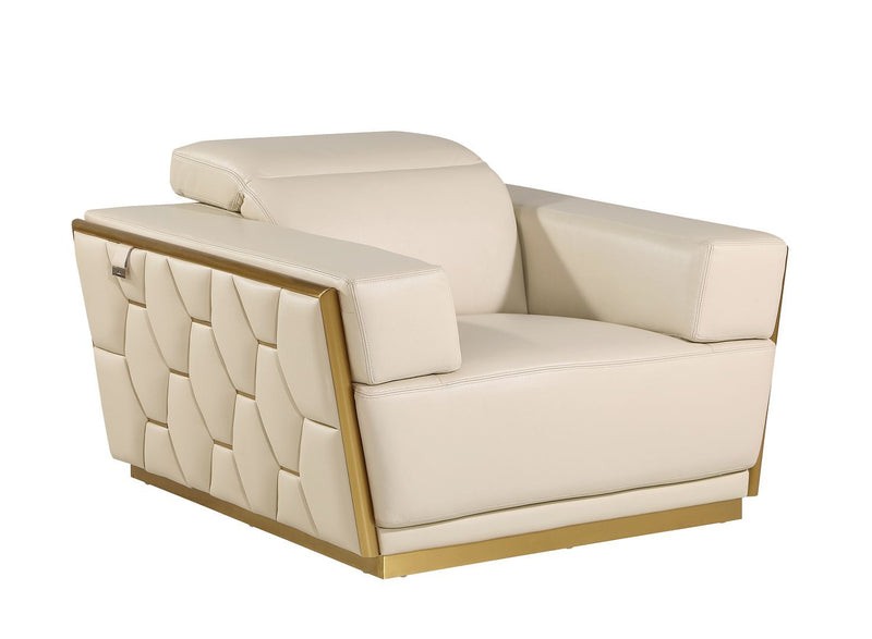 1111 - 3-Piece Sofa Set With Adjustable Headrest