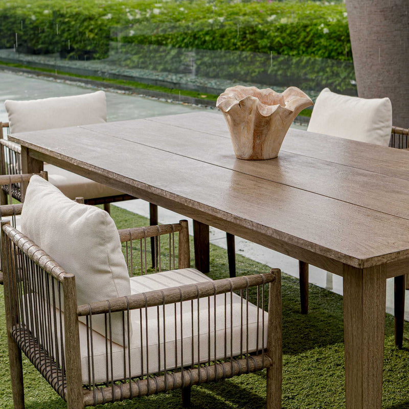 Teak Flow - Outdoor Bowl - Natural