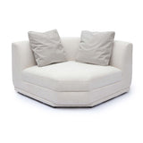 Perry - Modular Wedge Corner Chair - Cream - R&R Furniture Gallery (Fountain Valley, CA)