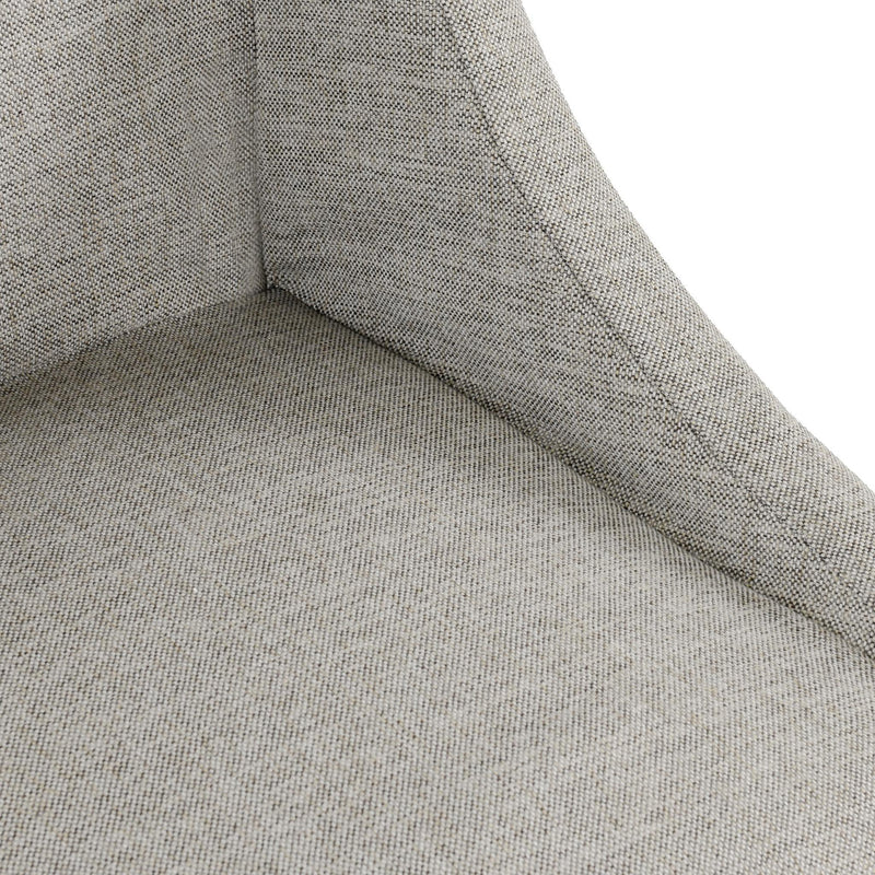 Warwick - Upholstered Rolling Dining Chair - R&R Furniture Gallery (Fountain Valley, CA)