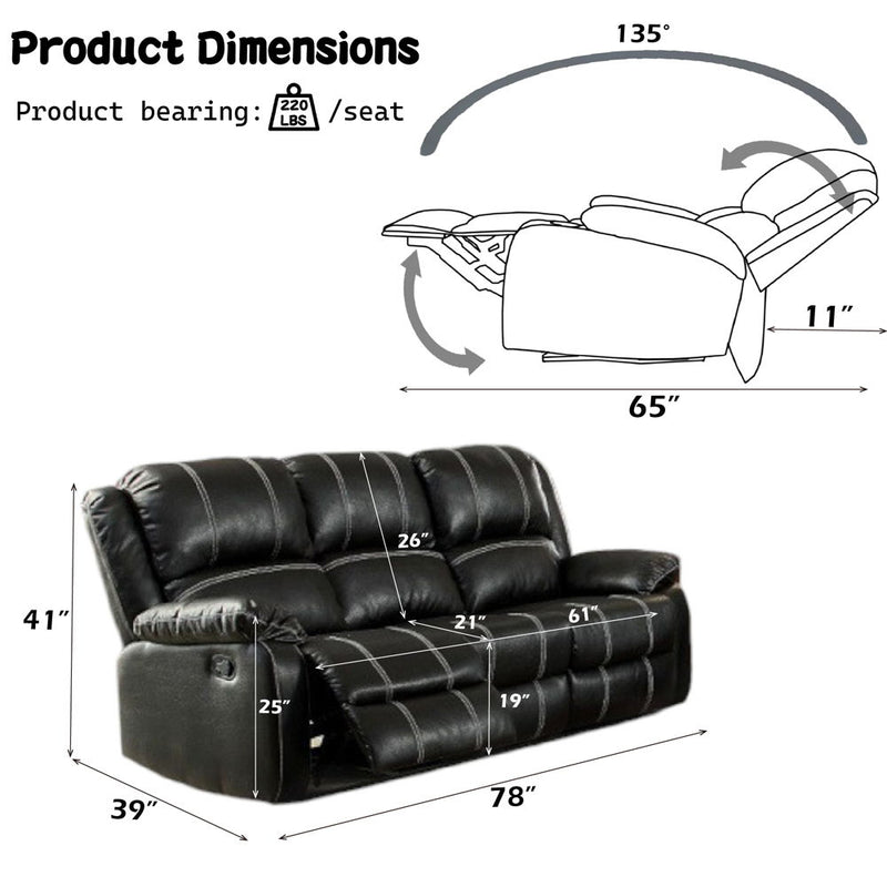 Zuriel - Motion Sofa - R&R Furniture Gallery (Fountain Valley, CA)