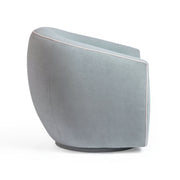 Jordan - Velvet Swivel Chair - R&R Furniture Gallery (Fountain Valley, CA)