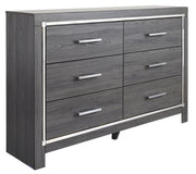 Lodanna - Dresser, Mirror - R&R Furniture Gallery (Fountain Valley, CA)