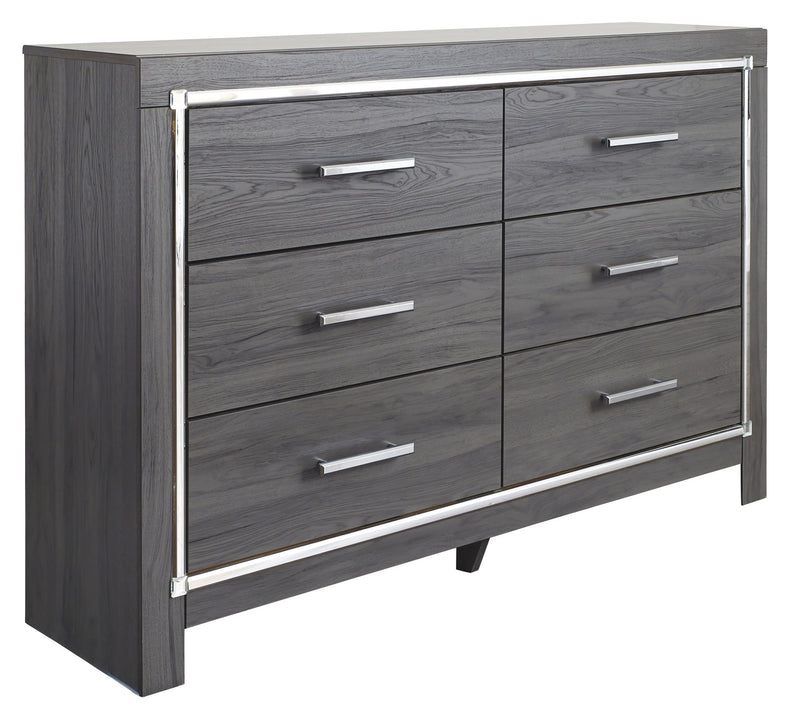 Lodanna - Dresser, Mirror - R&R Furniture Gallery (Fountain Valley, CA)