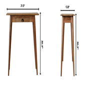 Mini Writing Desk - Oak - R&R Furniture Gallery (Fountain Valley, CA)
