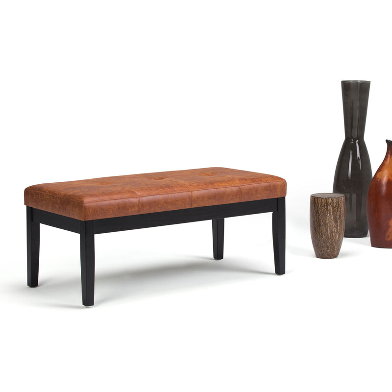 Lacey - Upholstered Tufted Ottoman Bench - R&R Furniture Gallery (Fountain Valley, CA)