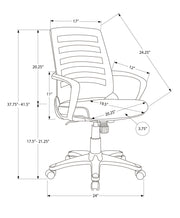 Office Chair, Adjustable Height, Swivel, Ergonomic, Armrests - R&R Furniture Gallery (Fountain Valley, CA)