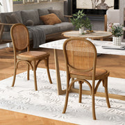 Vintage Style Dining Chairs (Set of 2) - R&R Furniture Gallery (Fountain Valley, CA)