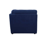 Crosby - Modular Wedge - Blue Fabric - R&R Furniture Gallery (Fountain Valley, CA)