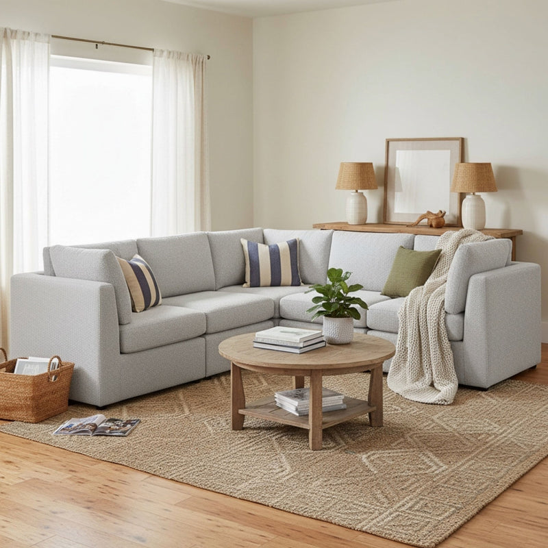 Chauncy - 5 Piece Sectional - R&R Furniture Gallery (Fountain Valley, CA)