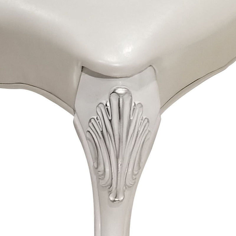 Dresden - Side Chair (Set of 2) - Fabric & Bone White - R&R Furniture Gallery (Fountain Valley, CA)