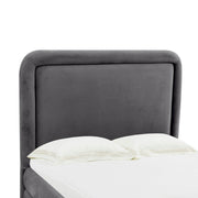 Briella - Velvet Bed - R&R Furniture Gallery (Fountain Valley, CA)