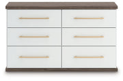 Kendanport - Six Drawer Dresser - R&R Furniture Gallery (Fountain Valley, CA)