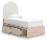 Arloster - Upholstered Panel Bed - R&R Furniture Gallery (Fountain Valley, CA)