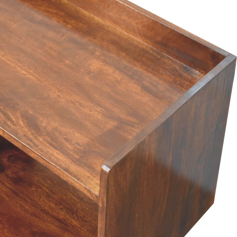 Open Top Media Unit - Brown - R&R Furniture Gallery (Fountain Valley, CA)
