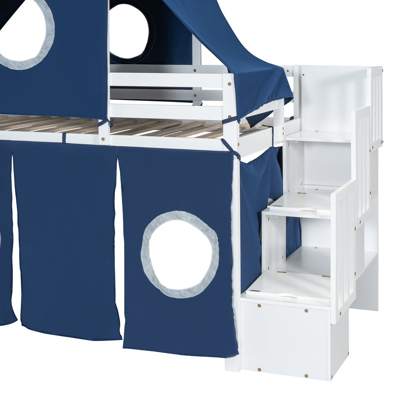 Loft Bed With Tent And Tower - R&R Furniture Gallery (Fountain Valley, CA)