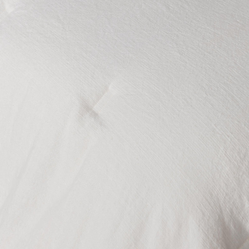 Classic Home Talia comforter set with a soft, patterned duvet and matching pillow shams displayed on a bed.
