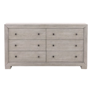 Clancy - Dresser - Light Gray Washed