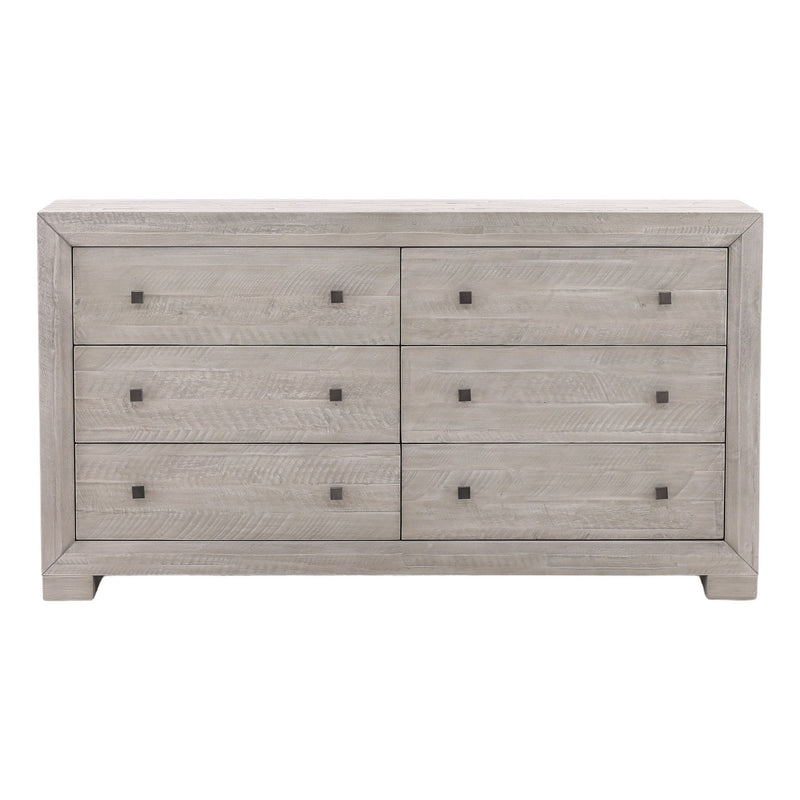 Clancy - Dresser - Light Gray Washed