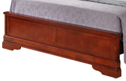 Sleigh Bed With Low Footboard - R&R Furniture Gallery (Fountain Valley, CA)