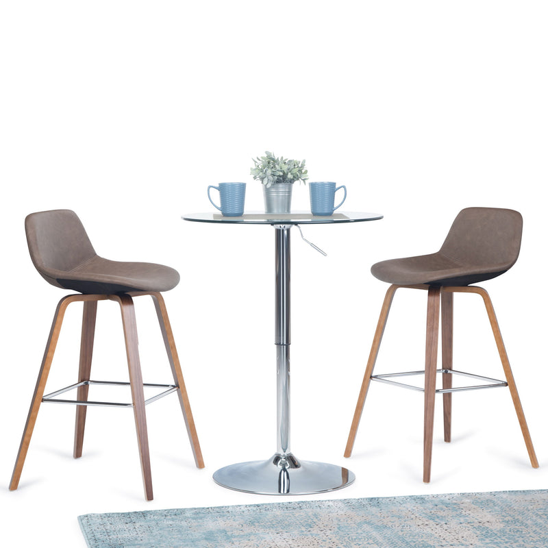 Randolph - Bentwood Multifunctional Counter / Bar Height Stool (Set of 2) - R&R Furniture Gallery (Fountain Valley, CA)