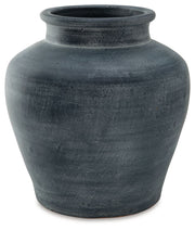 Elegant 12-inch vase from Signature Design by Ashley, showcasing a smooth, modern ceramic design perfect for home decor.