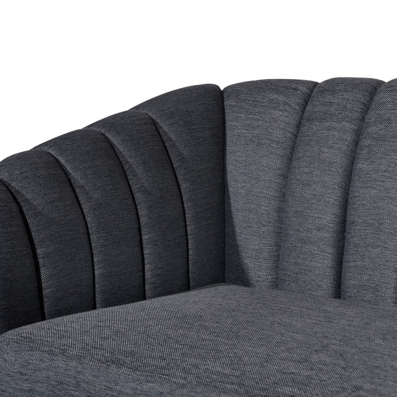 Contemporary 3 Seater Sofa With Accents - R&R Furniture Gallery (Fountain Valley, CA)