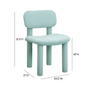 Elise - Velvet Dining Chair - R&R Furniture Gallery (Fountain Valley, CA)