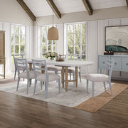 Triad - Double Pedestal Dining Table With Leaf - Sand - R&R Furniture Gallery (Fountain Valley, CA)
