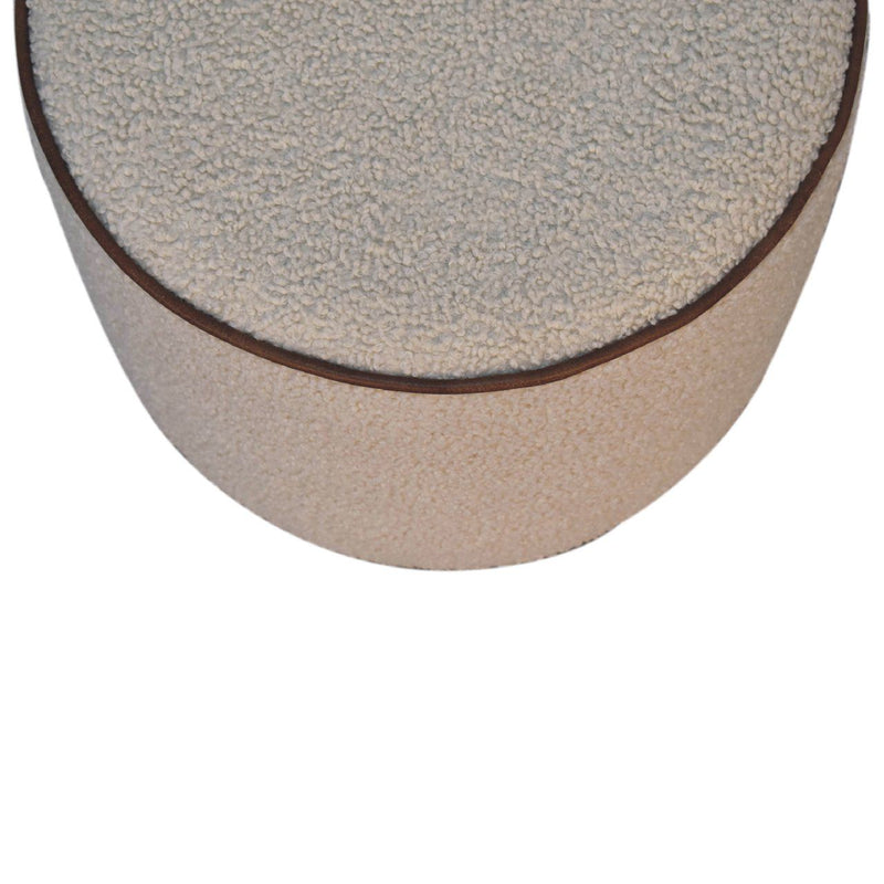 Serenity - Round Footstool - R&R Furniture Gallery (Fountain Valley, CA)