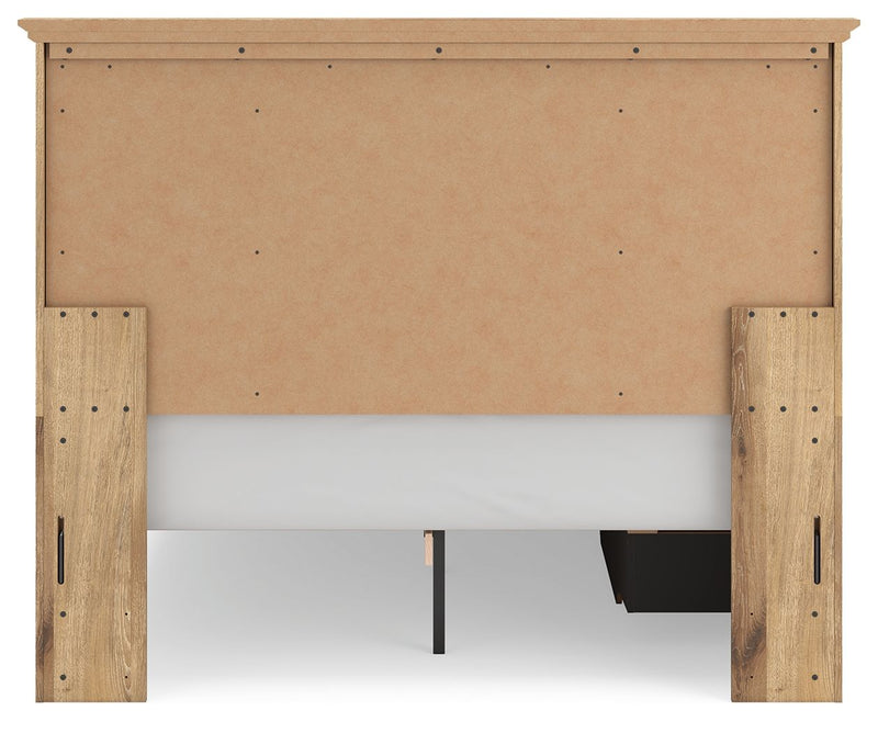 Makidern - Panel Storage Bed With Under Bed Storage Unit - R&R Furniture Gallery (Fountain Valley, CA)