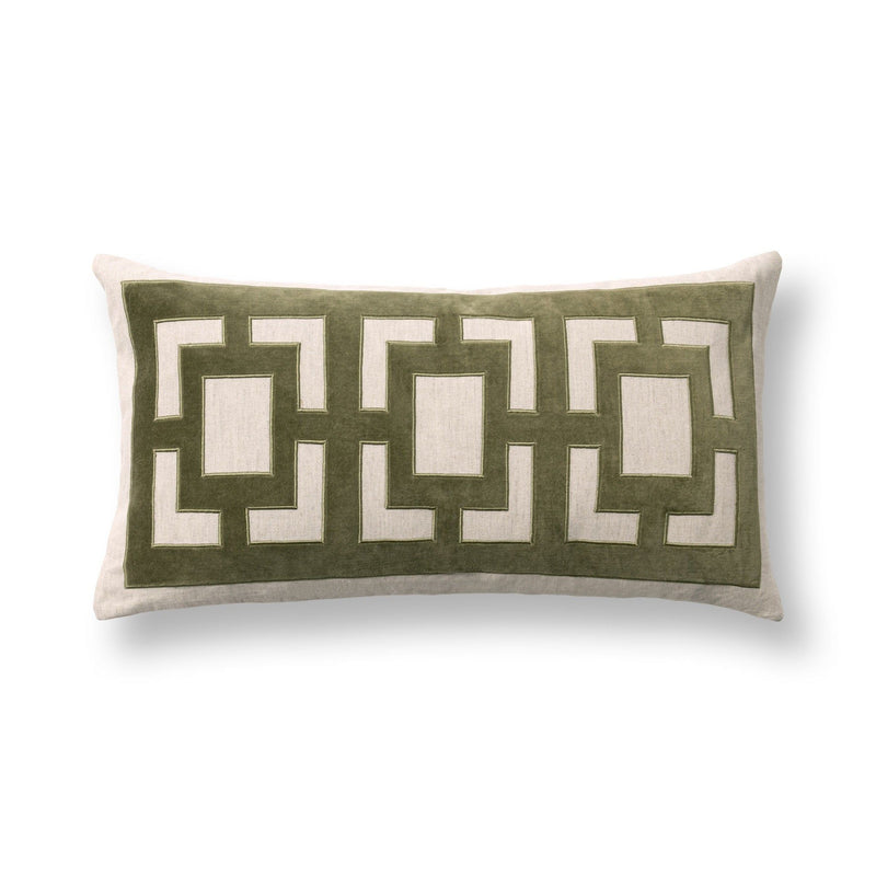 Classic Home Corbin accent pillow with a textured fabric cover, showcasing a stylish and comfortable home decor accessory.
