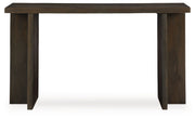 Jalenry - Console Sofa Table - Grayish Brown - R&R Furniture Gallery (Fountain Valley, CA)