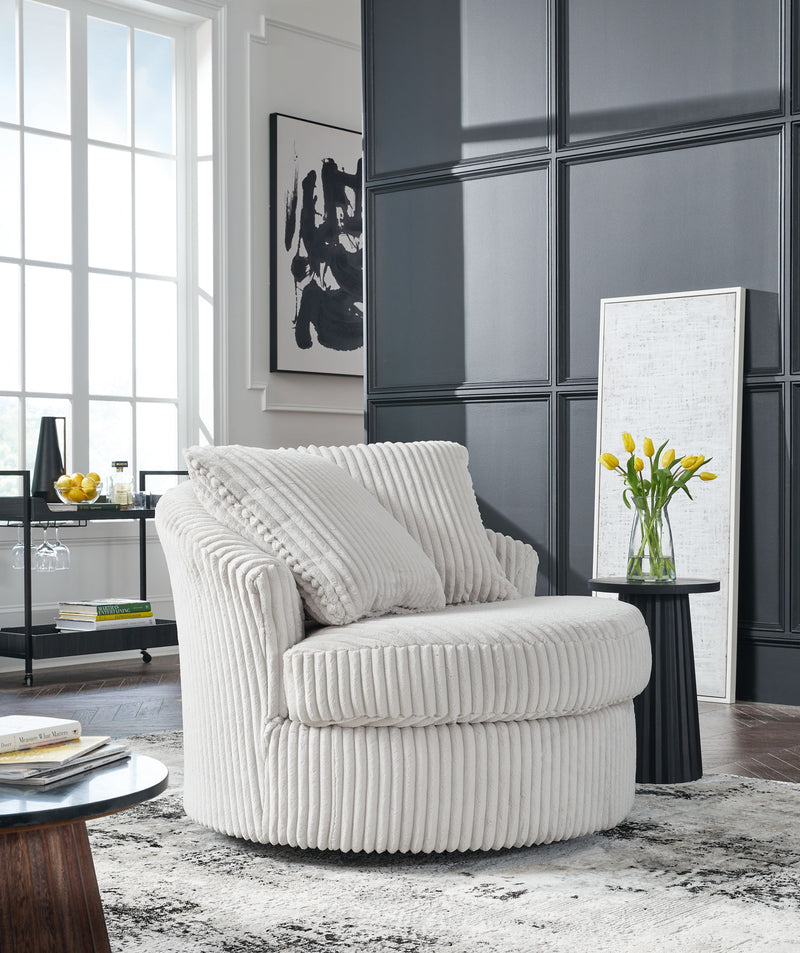 Gramwell - Swivel Chair - R&R Furniture Gallery (Fountain Valley, CA)