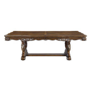 Latisha - 30" Dining Table - Antique Oak - R&R Furniture Gallery (Fountain Valley, CA)