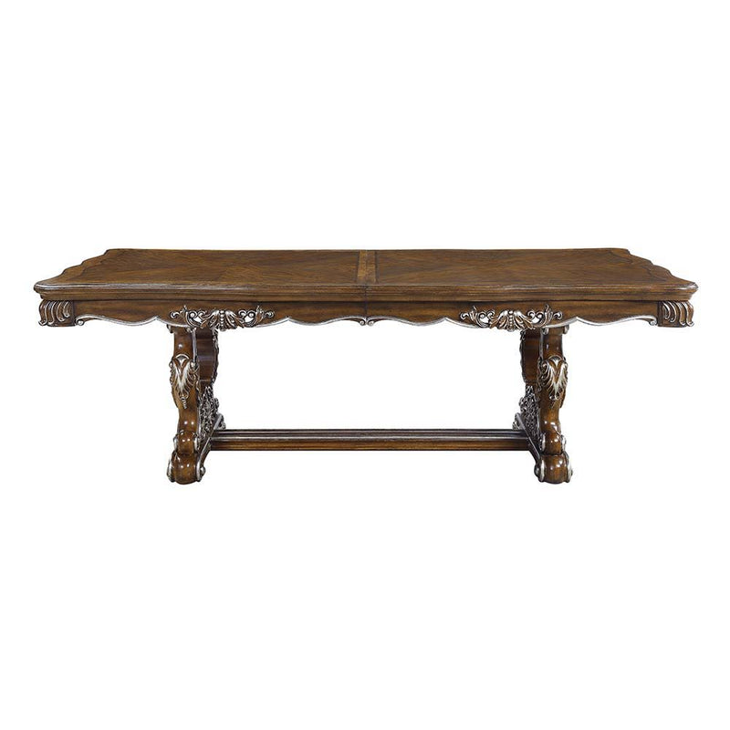 Latisha - 30" Dining Table - Antique Oak - R&R Furniture Gallery (Fountain Valley, CA)