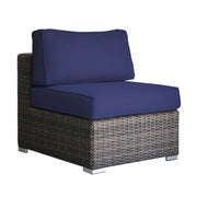 Modern Rattan Wicker Seating Group With Cushions - R&R Furniture Gallery (Fountain Valley, CA)