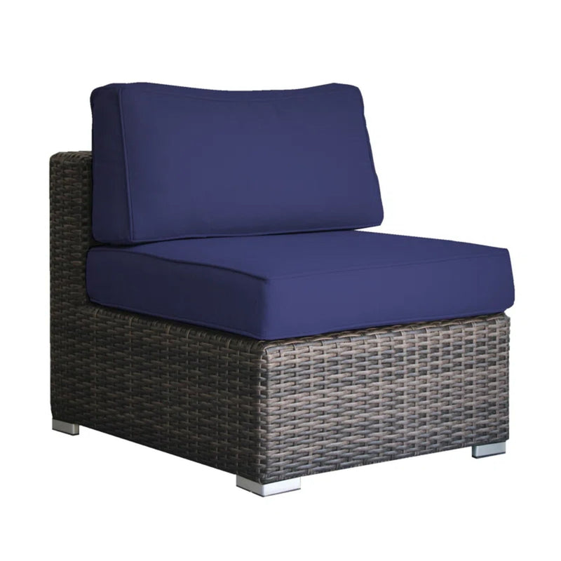 Modern Rattan Wicker Seating Group With Cushions - R&R Furniture Gallery (Fountain Valley, CA)