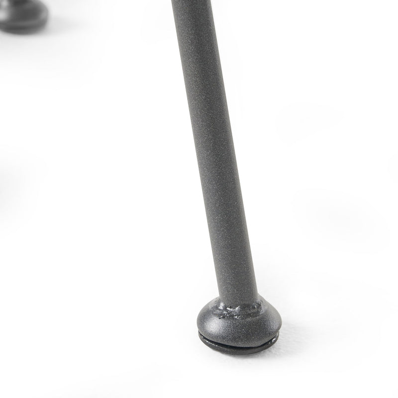 Petrichor - Outdoor Side Table With Tempered Glass And Steel Frame - R&R Furniture Gallery (Fountain Valley, CA)