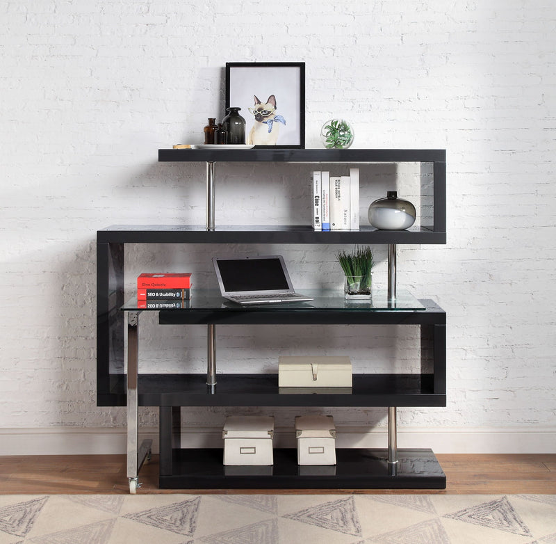 Buck II - Writing Desk With Bookshelf - R&R Furniture Gallery (Fountain Valley, CA)