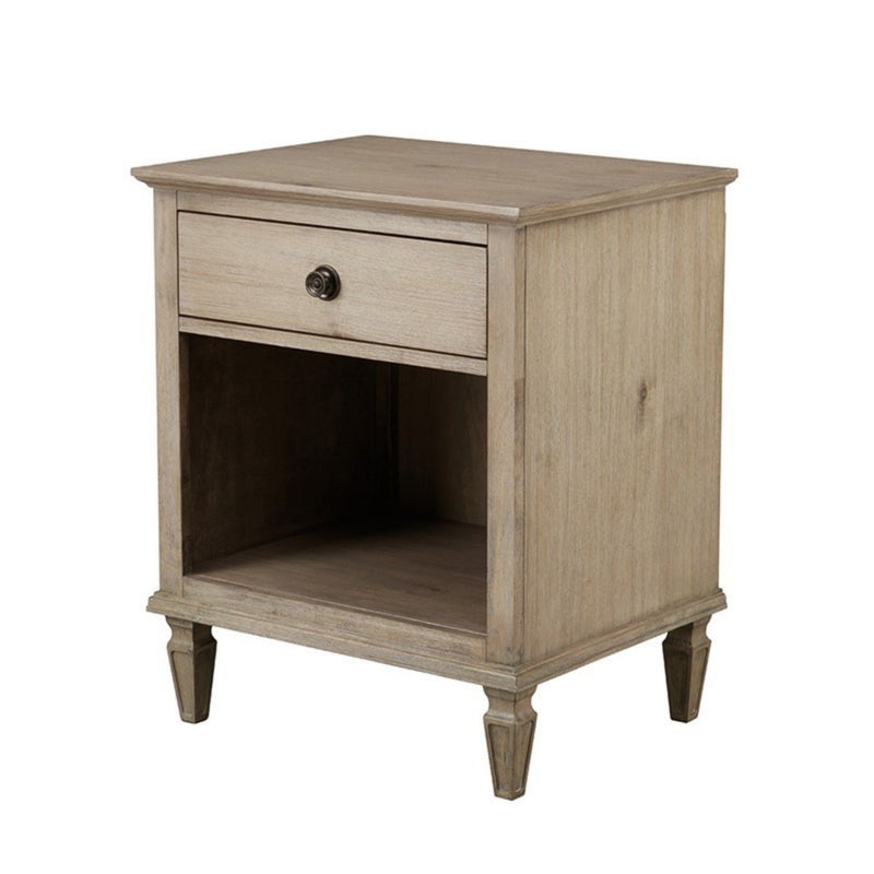 Victoria - Nightstand With Open Storage - R&R Furniture Gallery (Fountain Valley, CA)